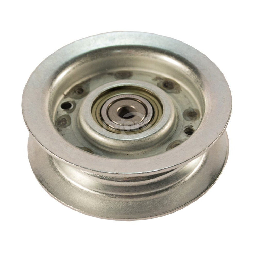 Flat Idler Pulley replaces John Deere AM146880  GY00054 For John Deere  SABO Pulley Mowing Deck 42  46  48 Snow 47 F