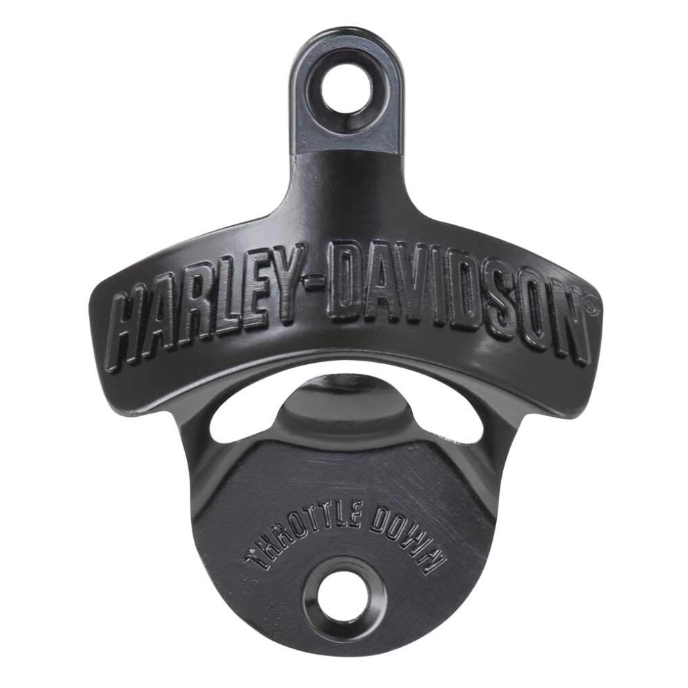 HarleyDavidson Custom Throttle Down Wall Mount Bottle Opener  Zinc Alloy