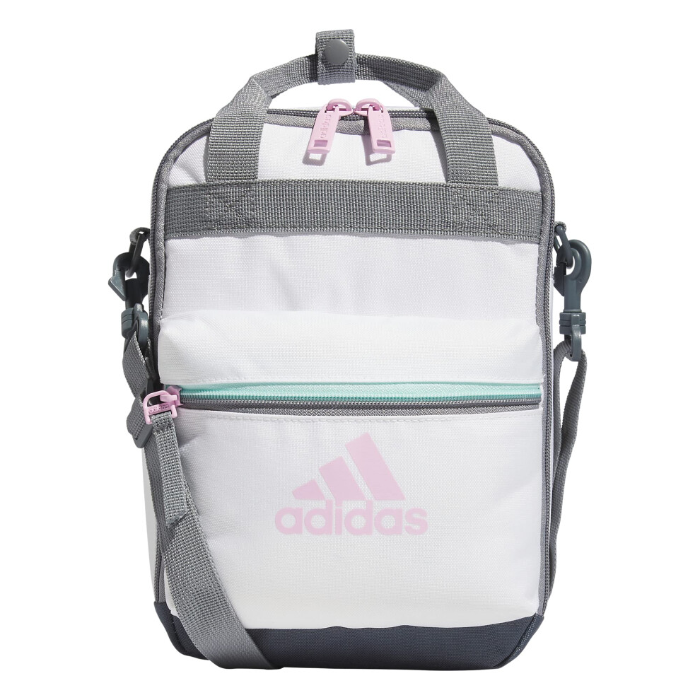 adidas Squad Insulated Lunch Bag  WhiteOrchid Fusion Purple  One Size