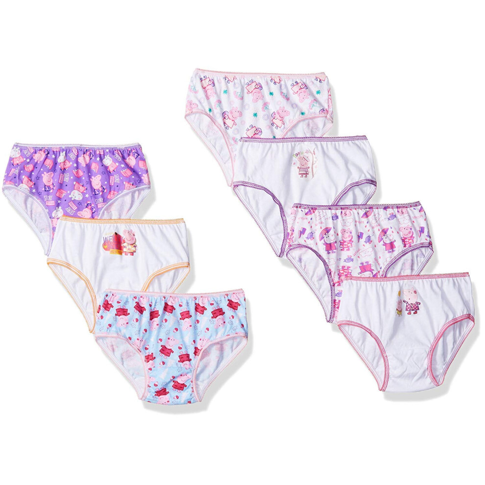 Peppa Pig Girls Briefs Little Underwear Multipacks  Peppa7pk  4