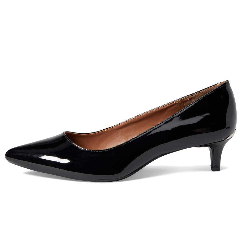 Calvin Klein Womens GABRIANNA Pump  Black Patent 002  75