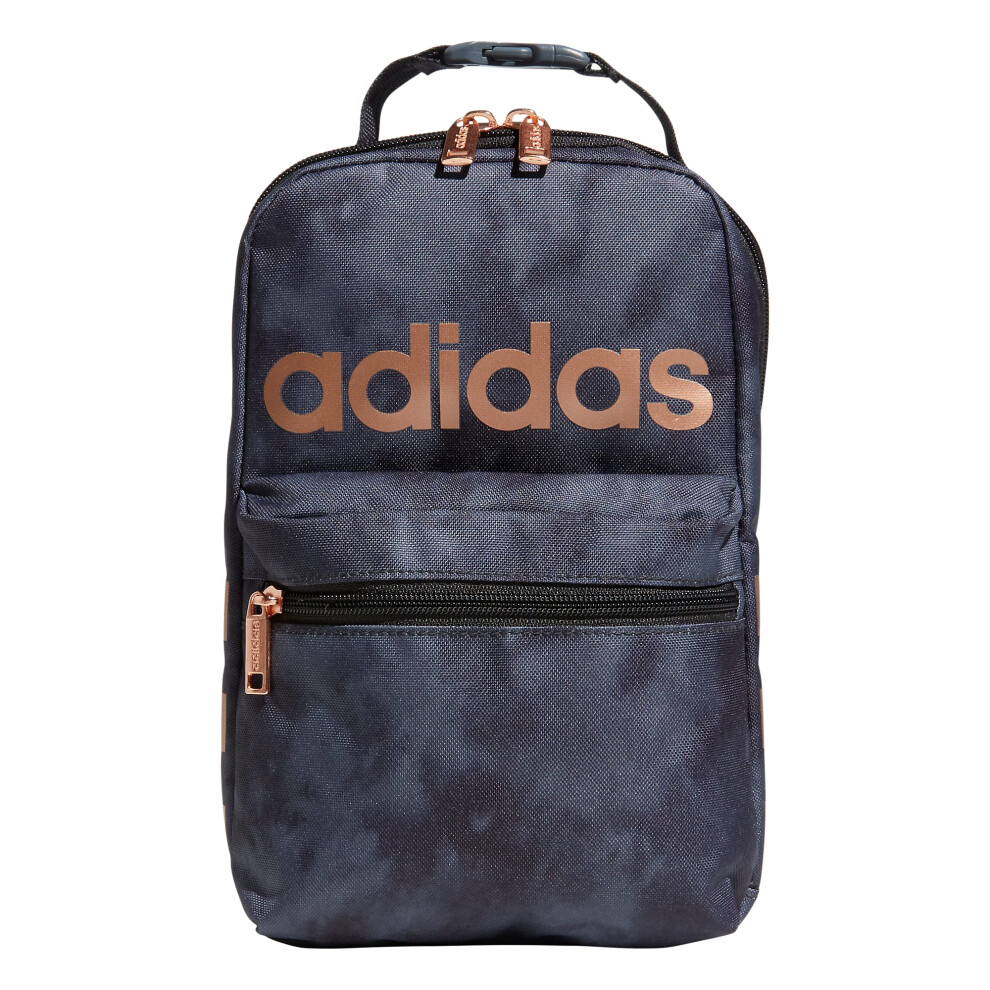 adidas Santiago 2 Insulated Lunch Bag  Stone Wash CarbonRose Gold  One Size