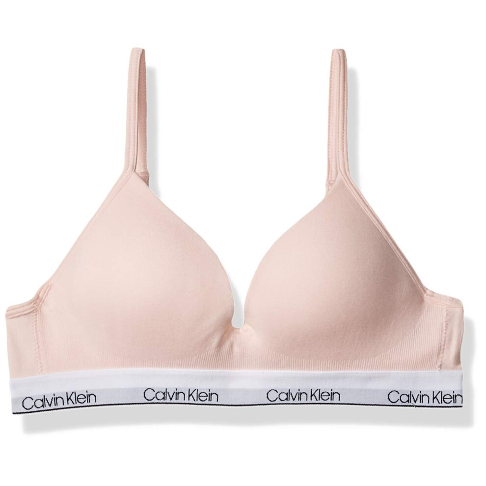 Calvin Klein Girls Big Seamless Hybrid Bra  Crystal Pink  30A