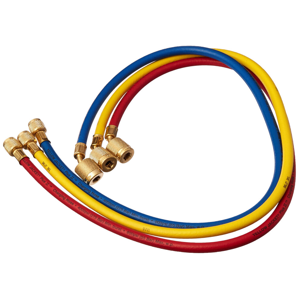 Photos - Other Bathroom Accessories Yellow Jacket 22983 45 Degree SealRight Fitting, 36", Red/Yellow/Blue (Pack of 3)