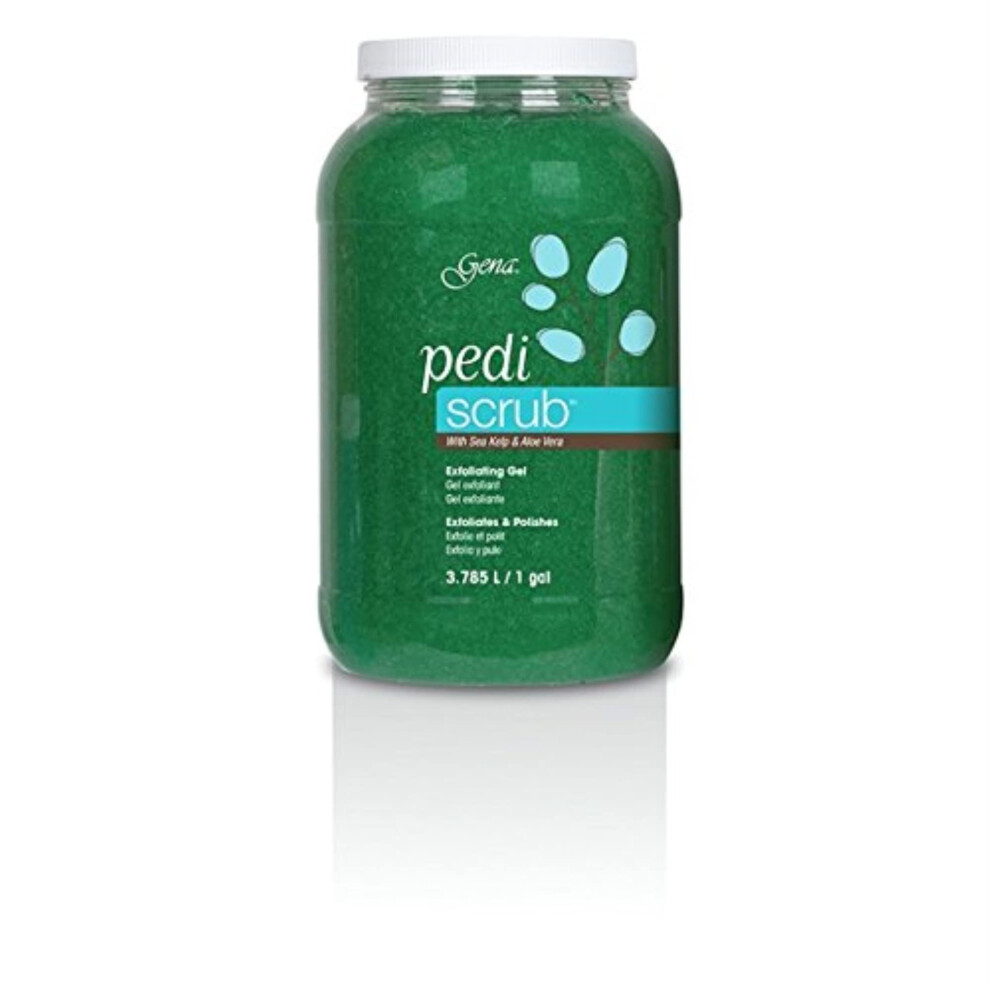 Gena Green Pedi Scrub Gel Gallon 128 Fluid Ounce