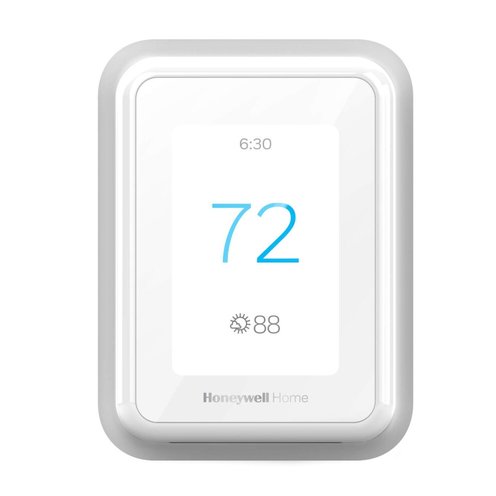 Honeywell Home T9 WiFi Smart Thermostat  Smart Room Sensor Ready  Touchscreen Display  Alexa and Google Assist White