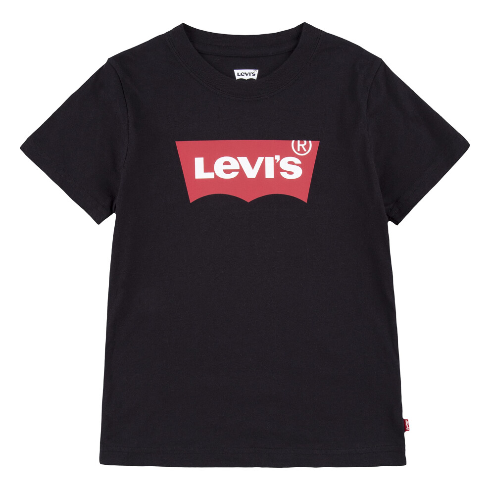 Levis Big Boys Classic Batwing TShirt  Black  S