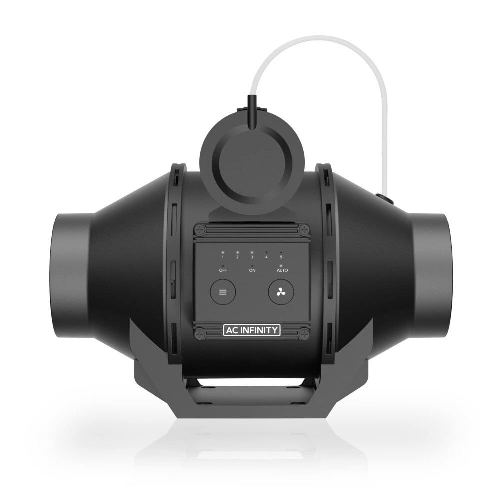 Photos - Chimney AC Infinity Automatic Duct Fan 4 Inline Fan with Differential Fan Pressure Switch Air Vent Booster Fan for Industrial HVAC D 
