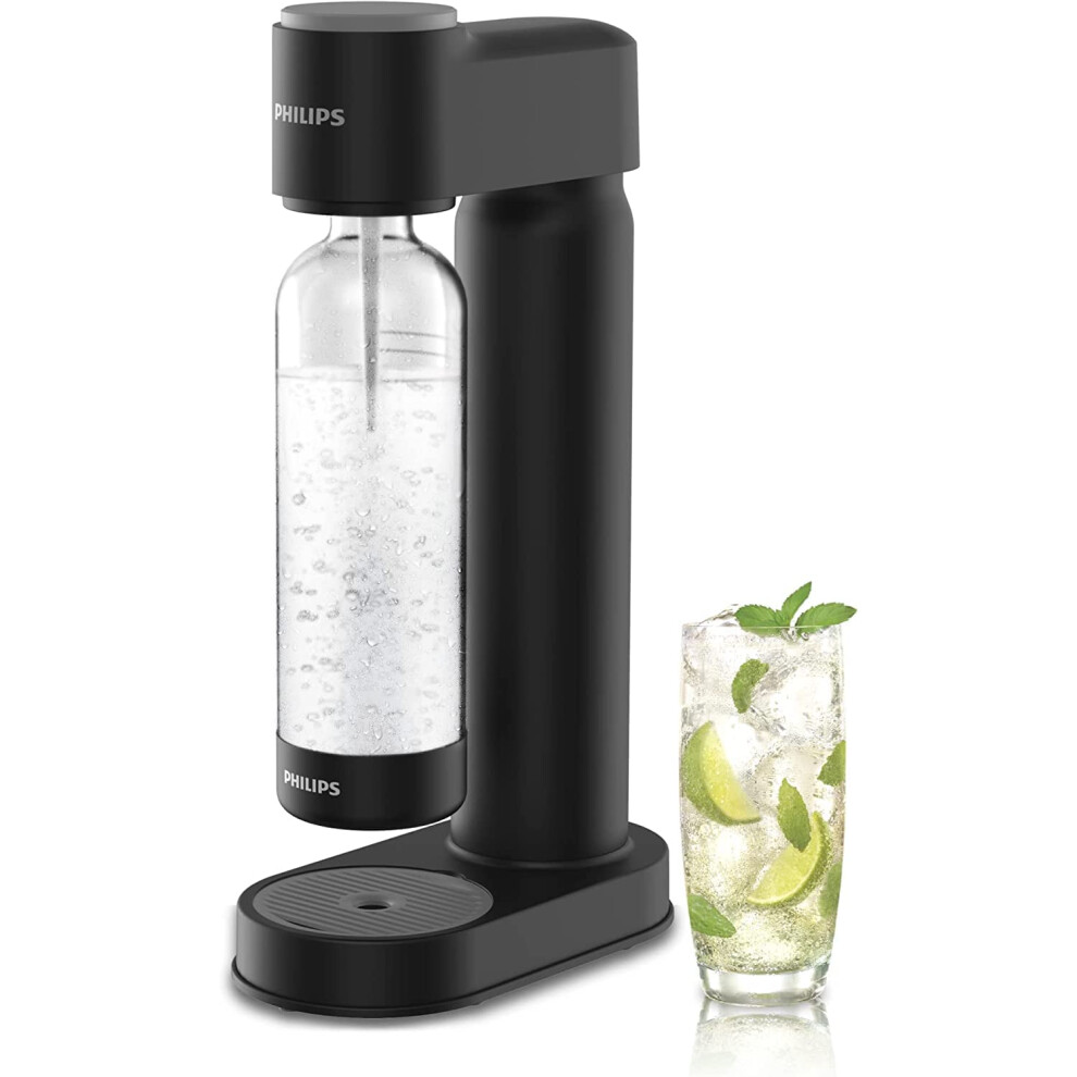 PHILIPS Sparkling Water Maker Soda Maker Soda Streaming Machine for Carbonating with 1L Carbonating Bottle  Seltzer Fizzy Water