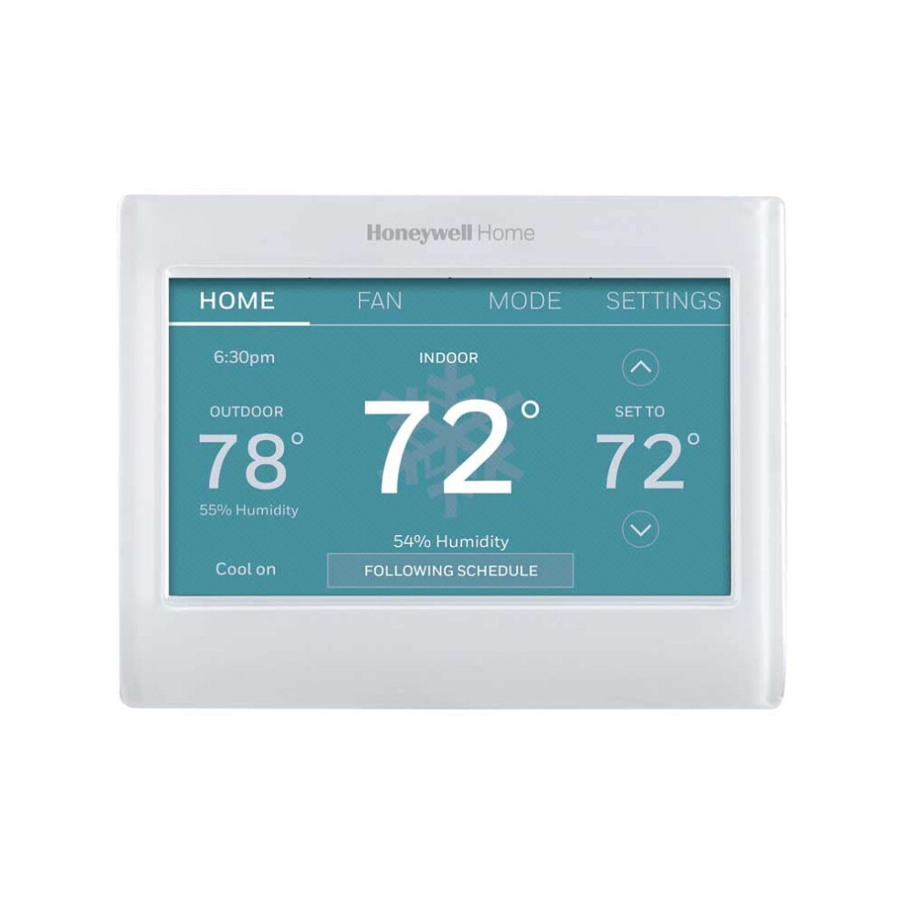 Honeywell Home RTH9600WF Smart Color Thermostat Energy Star WiFi Programmable Touchscreen Alexa Ready  CWire Required  Not Co