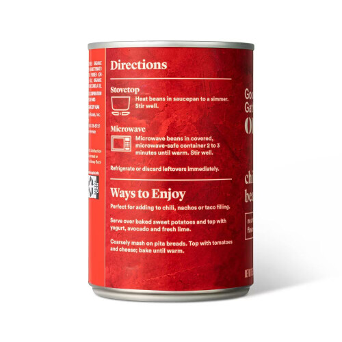 Good & Gather Organic Chili Beans 15oz 2