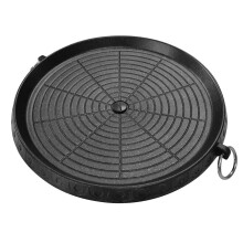 Korean Style BBQ Grill Pan with Maifan Coated Surface Nonstick Smokeless Barbecue Plate for Indoor Outdoor Grilling