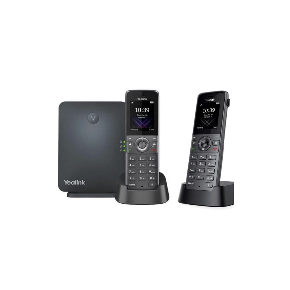 Yealink IP Phone W73P Bundle of W70B Base and W73H handset  1Unit W73H Handset