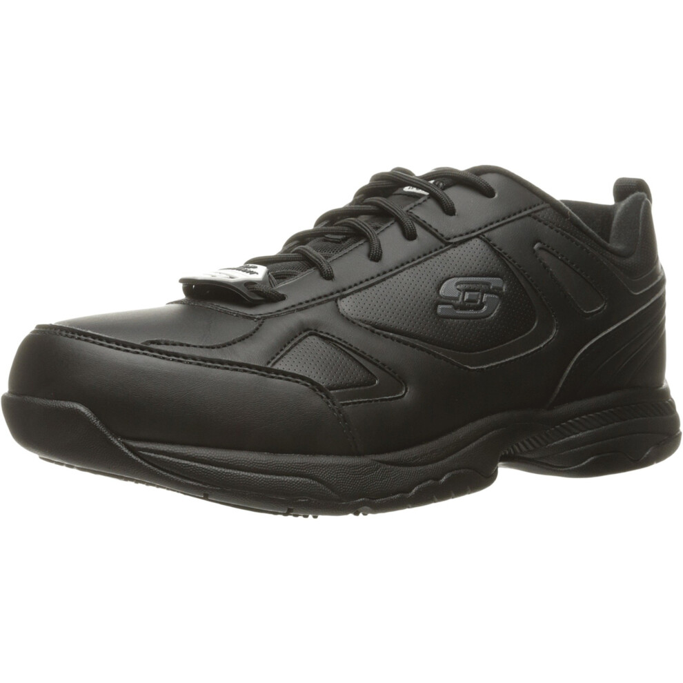 Skechers Mens Dighton Athletic Work Food Service Shoe  Black  8