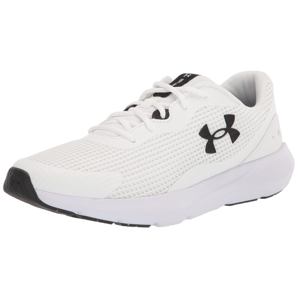 Under Armour Mens Surge 3  WhiteBlack  7 Medium US