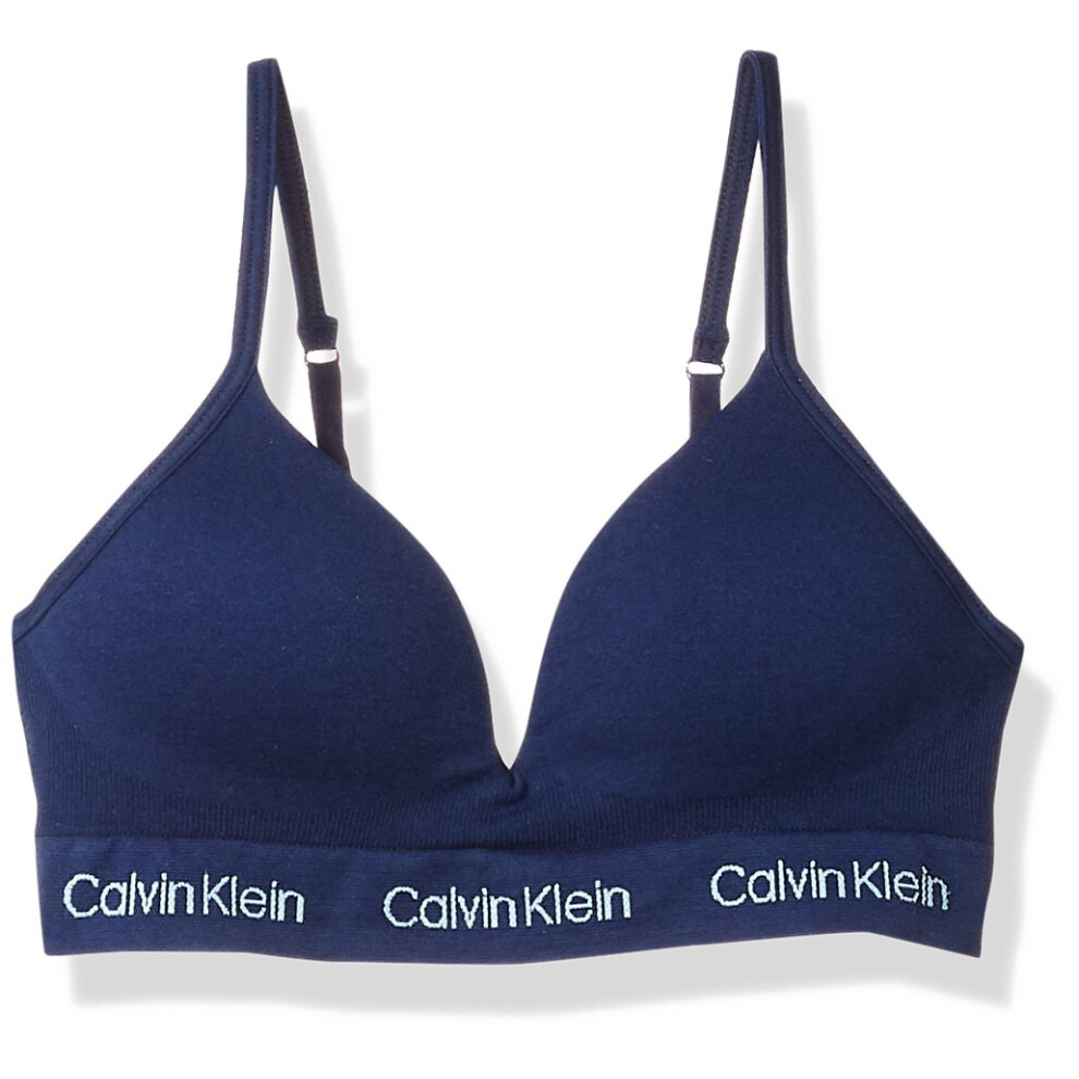 Calvin Klein Girls Seamless Hybrid Bra  Comfortable and Supportive Bra for Little  Big Girls