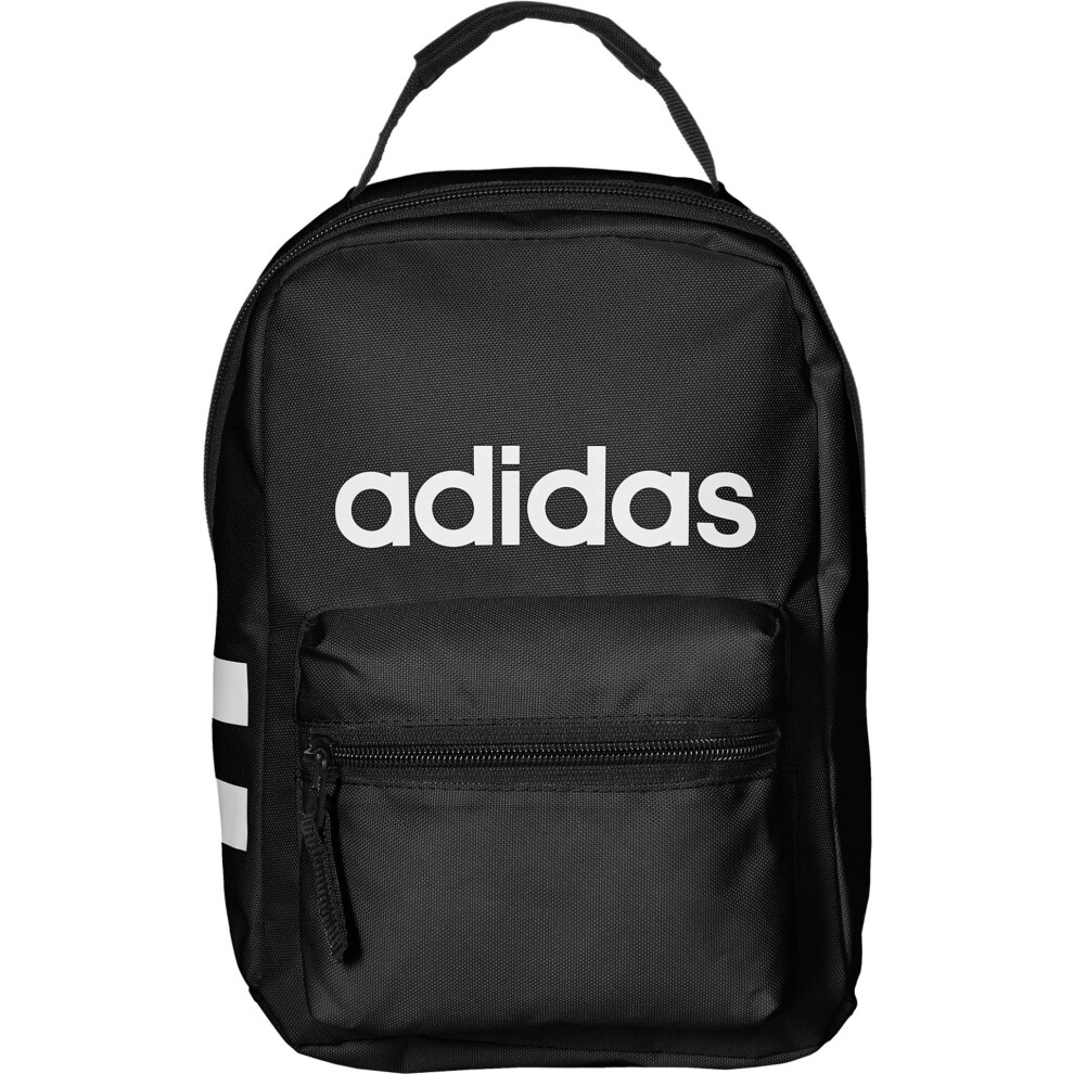 adidas Unisex Santiago Insulated Lunch Bag  BlackWhite  ONE SIZE