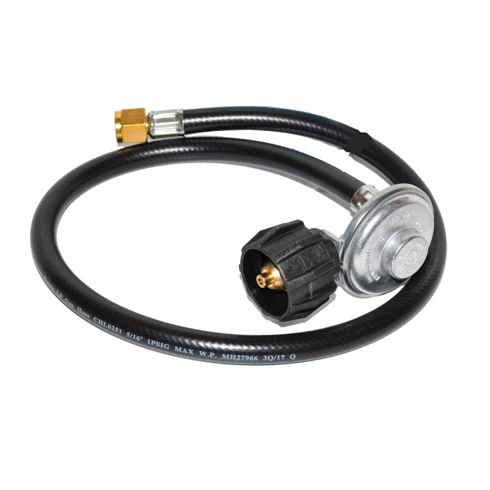 Weber 65909 30 LP HoseRegulator QCC1 for Some Front Mounted Control  2011 and Newer Genesis Grills