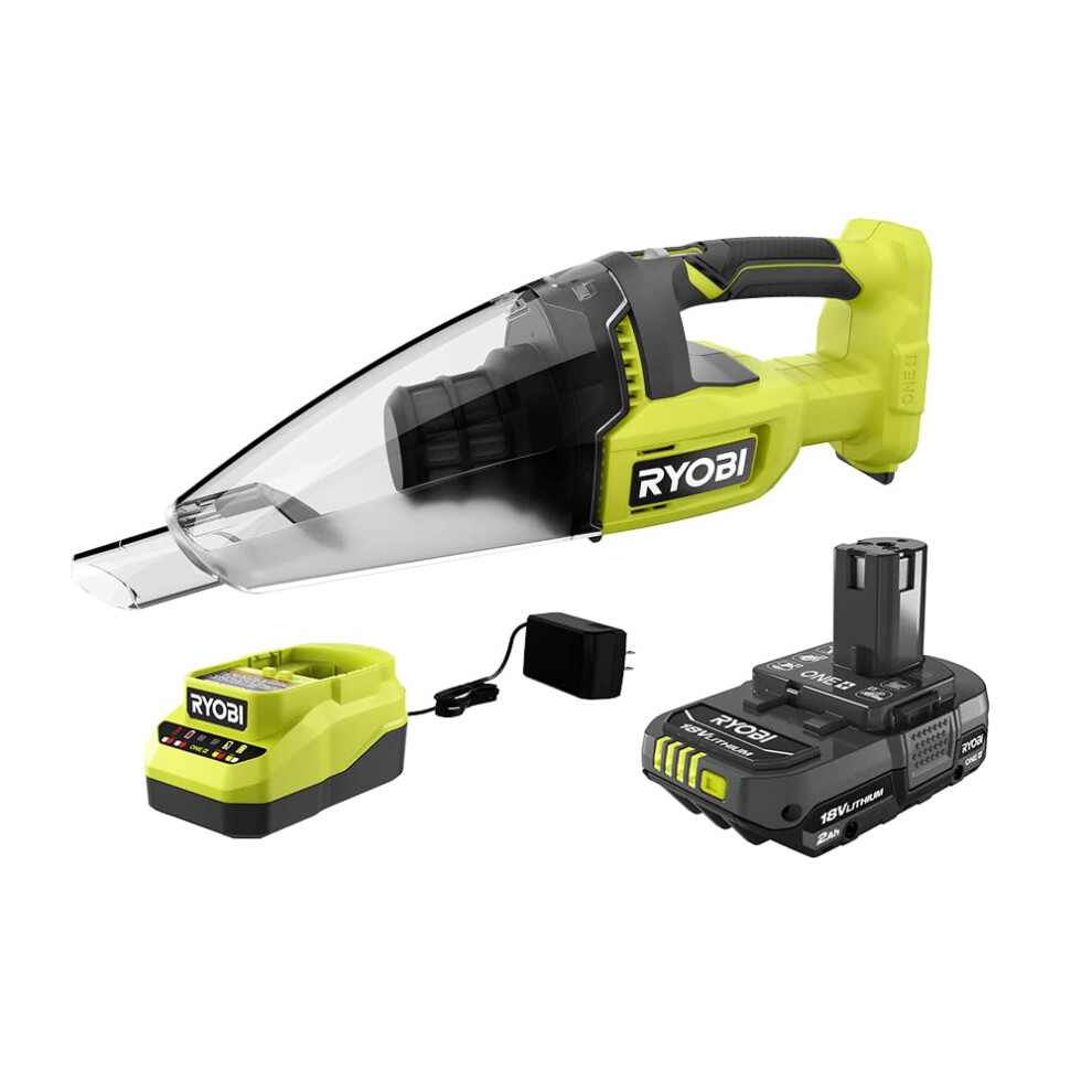 RYOBI 18V ONE MultiSurface Handheld Vacuum Kit  PCL705K