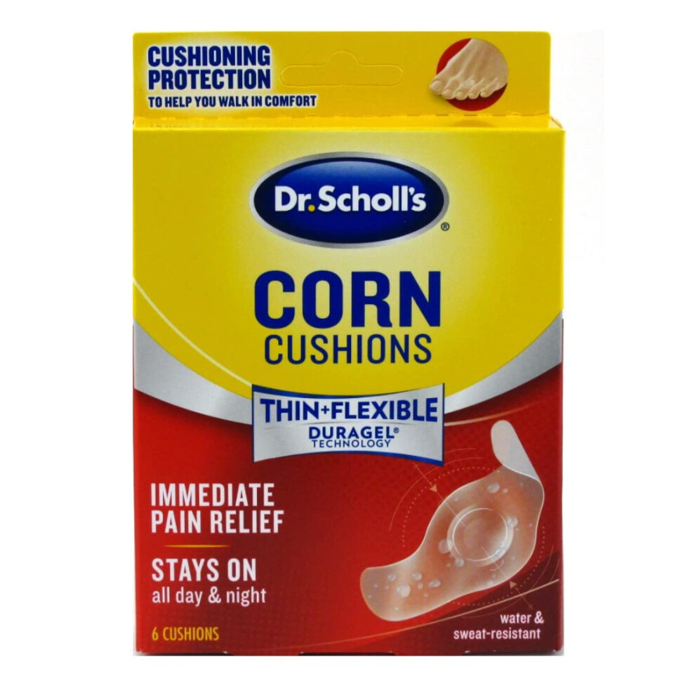 Dr Scholls Corn Cushions Duragel 6 Count 2 Pack