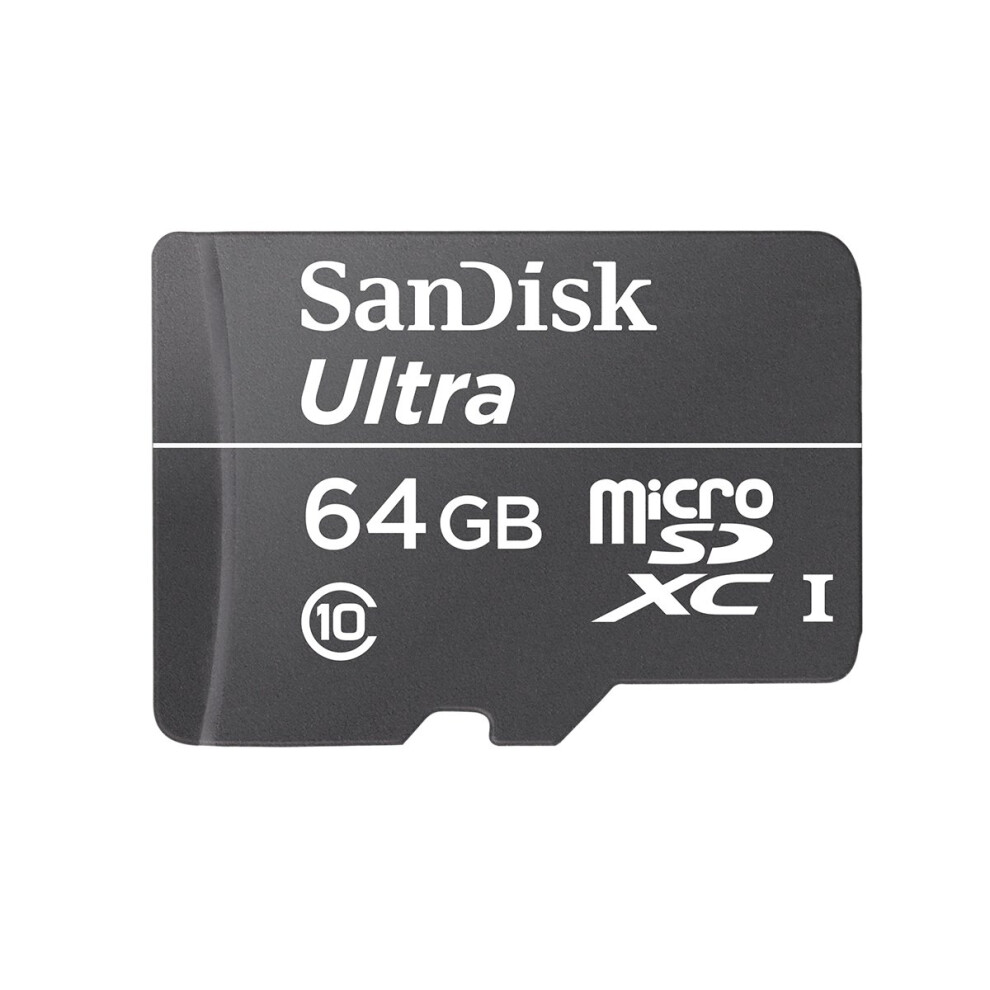 SanDisk Ultra 64GB micro SDXC UHSI C10 memory card 30MBS SDSDQL064GG35