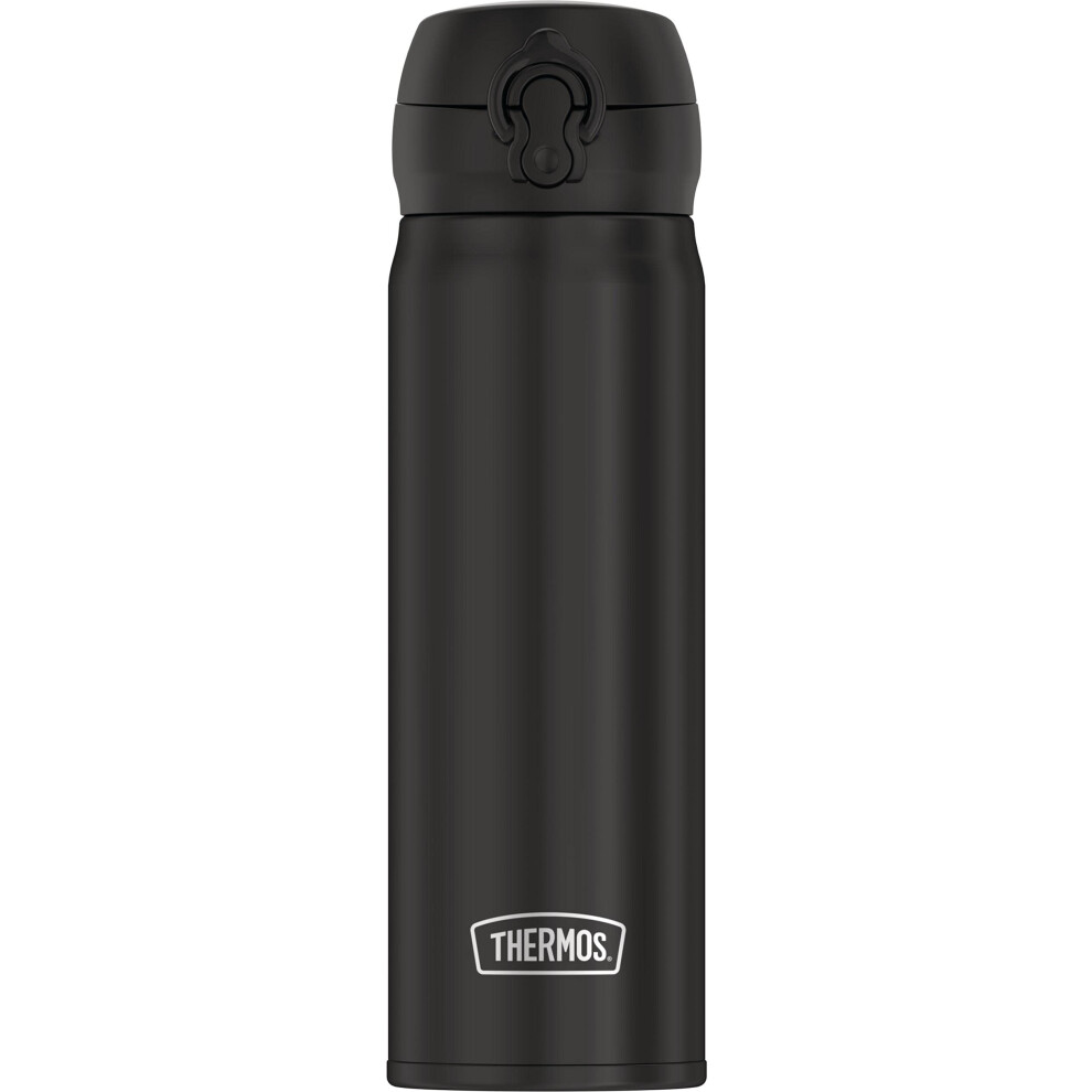 THERMOS 16oz Stainless Steel Direct Drink Bottle  Black