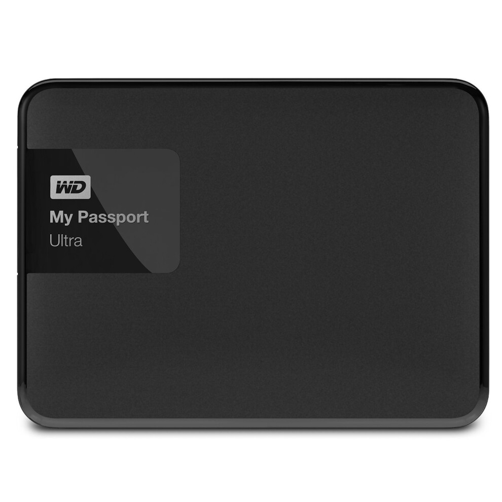 WD 2TB Black My Passport Ultra Portable External Hard Drive  USB 30  WDBBKD0020BBKNESN