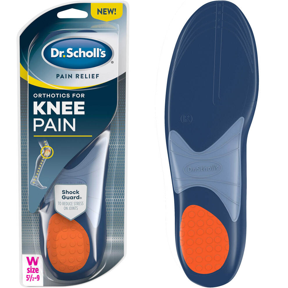 Dr Scholls Knee Pain Relief Orthotics  Immediate and AllDay Knee Pain Relief Including Pain from Runners Knee for Womens