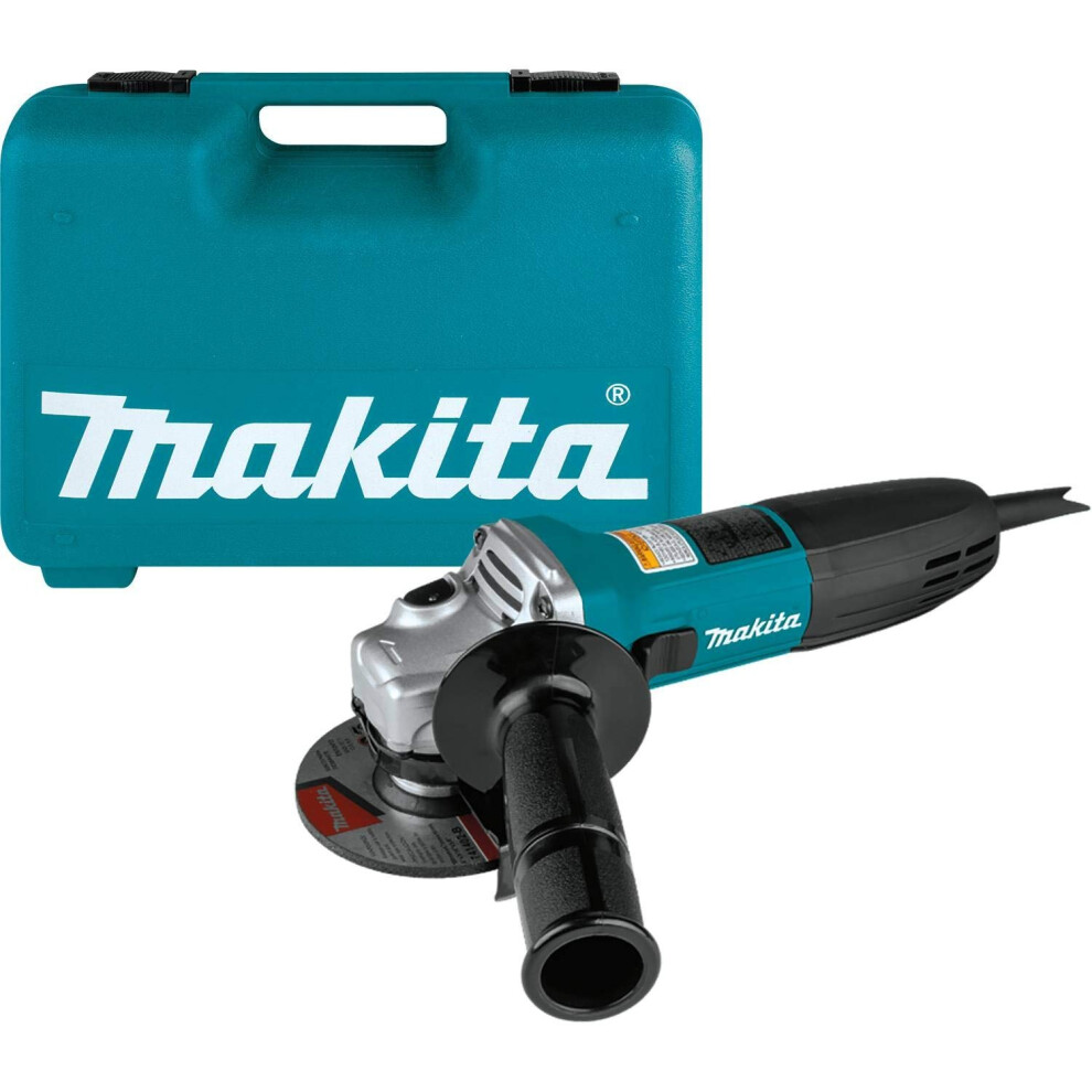 Makita GA4030K 4 Angle Grinder  with tool case  Teal