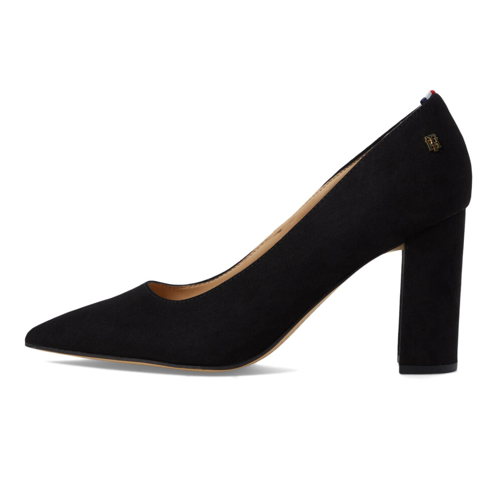 Tommy Hilfiger Womens Abilene Pump  Black  10