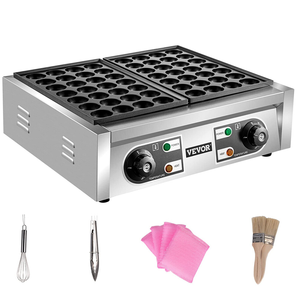 VEVOR Commercial Takoyaki Maker  56PCs Japanese Octopus Fish Ball Machine  2kW Heating Takoyaki Grill Maker  Octopus Meatball Ma