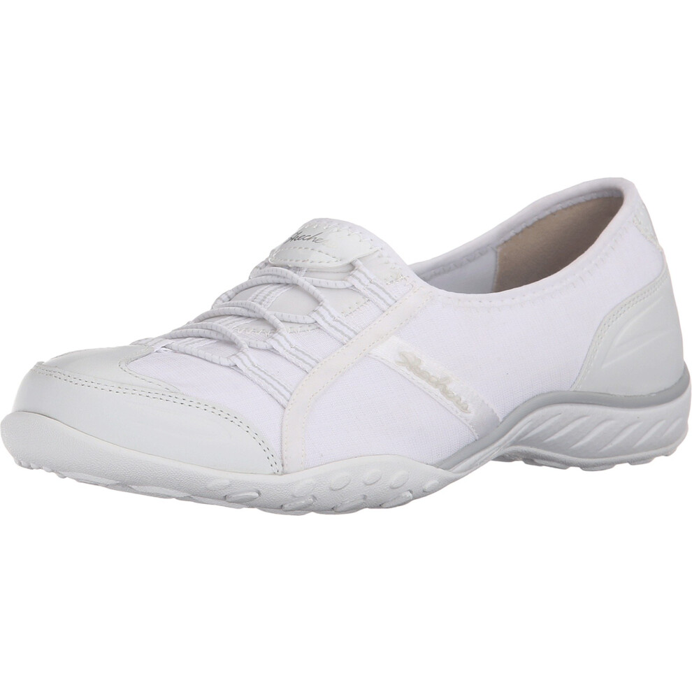 Skechers Sport Womens Breathe Easy Allure Fashion Sneaker White 8 M US