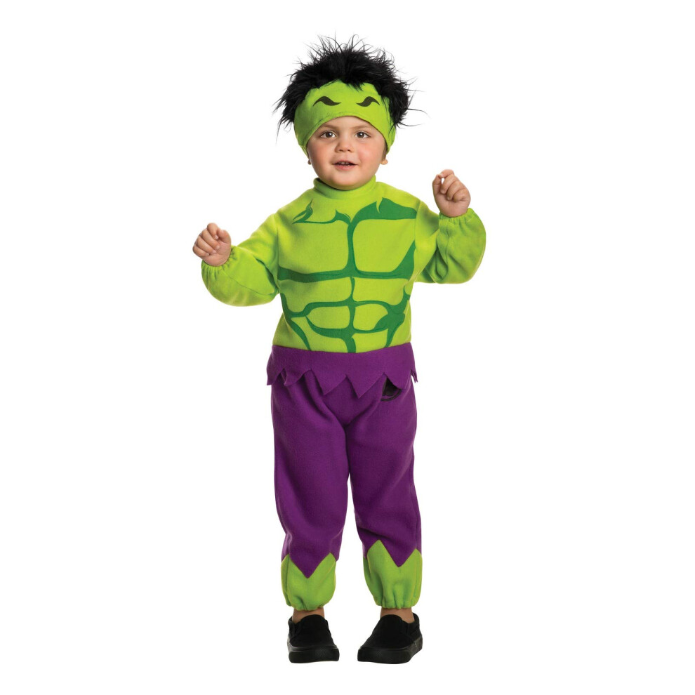 Rubies baby boys Fleece Costume  Hulk  Toddler US