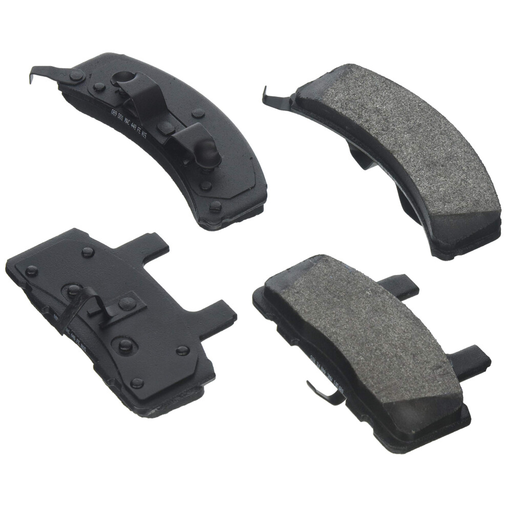 BOSCH BE369H Blue SemiMetallic Disc Brake Pad Set With Hardware  Compatible With Select Cadillac ChevroletGMC Astro  CK Tru