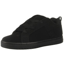 DC mens Court Graffik Casual Skate Shoe BlackBlackBlack 85 US