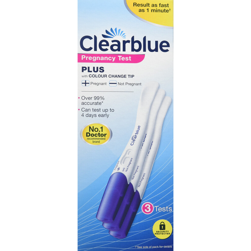 Clearblue Plus Pregnancy Test  2 ct