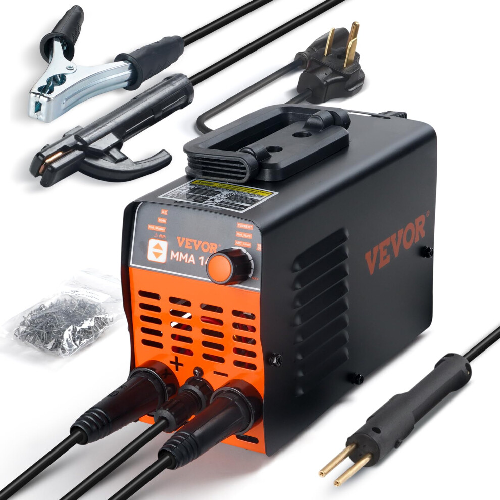 VEVOR Stick Welder  200Amp 3 in 1 ARCLift Tig  Plastic Welder Machine  110220V Hot Stapler with Hot Start Arc Force AntiStic