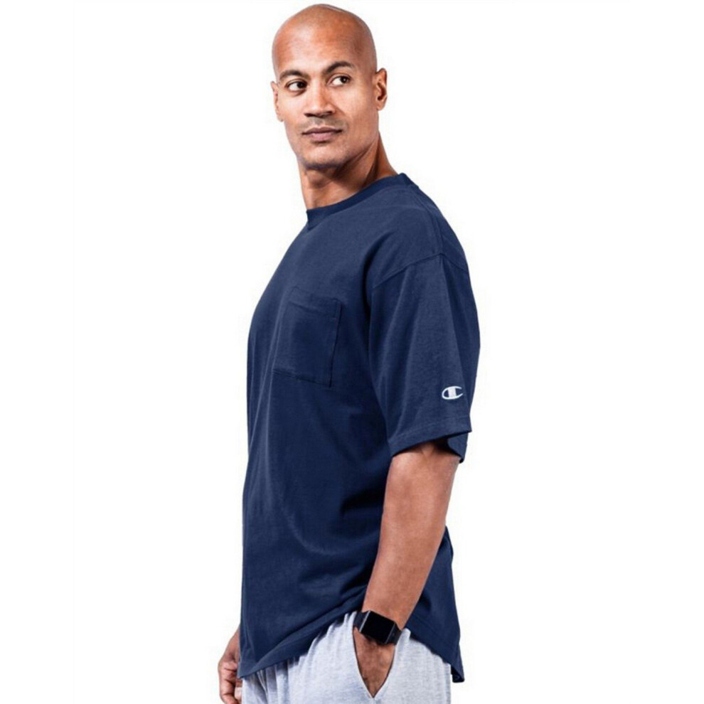 Champion Big  Tall Mens Short Sleeve Pocket Jersey Tee