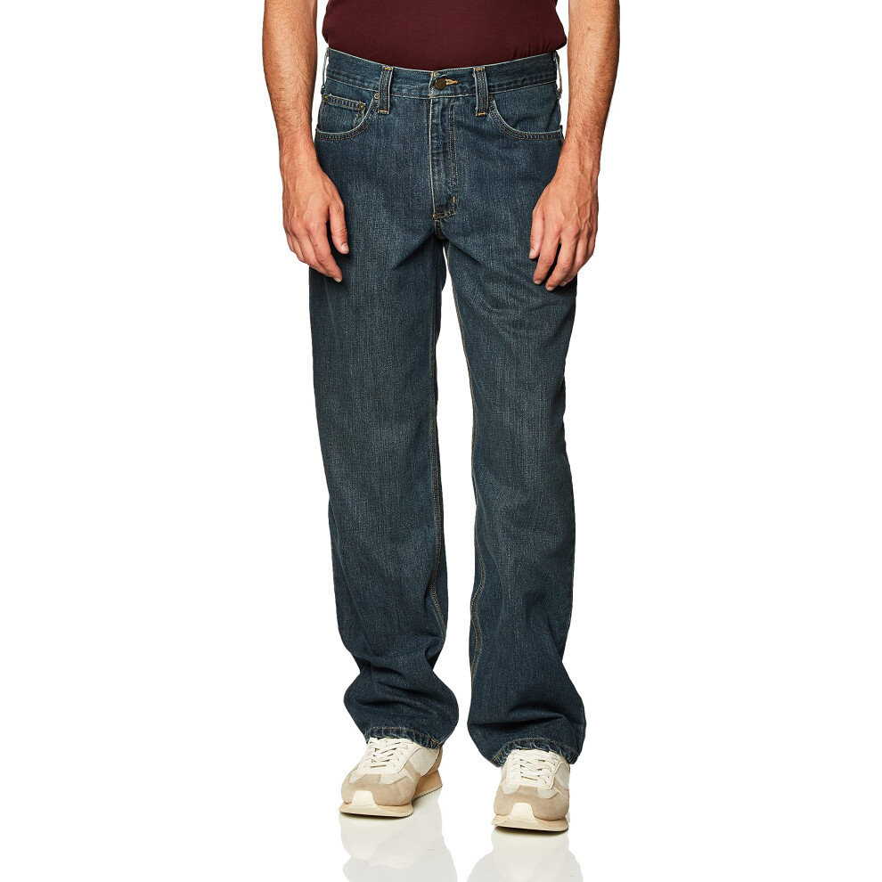 Carhartt Mens Relaxed Fit Holter Jean  Bed Rock  40W X 30L