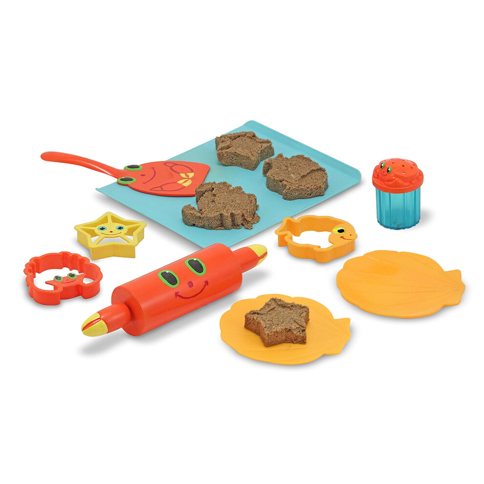 Melissa  Doug Sunny Patch Seaside Sidekicks Sand CookieBaking Set