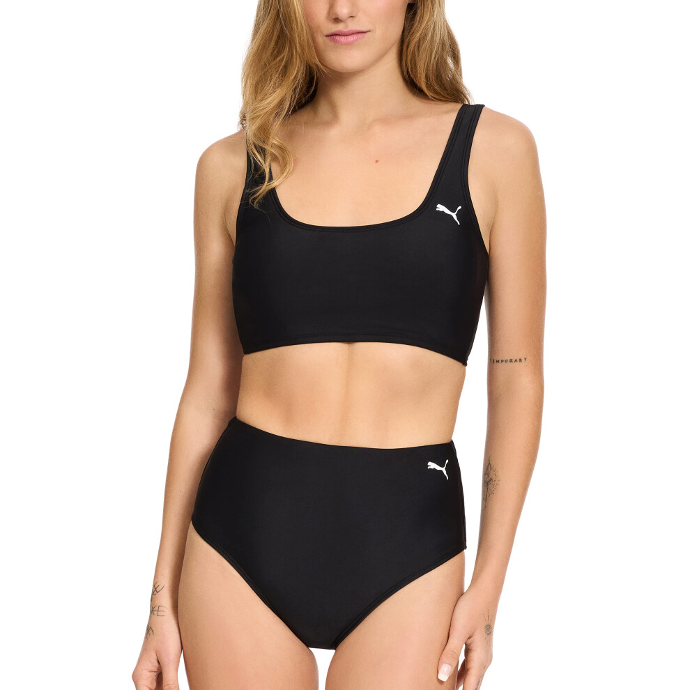 PUMA Womens Bikini  Black  L