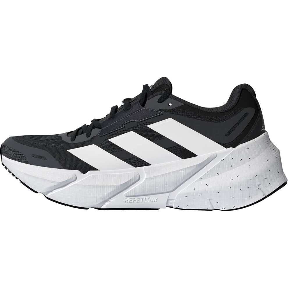 adidas Mens Adistar Sneaker  BlackWhiteGrey  12