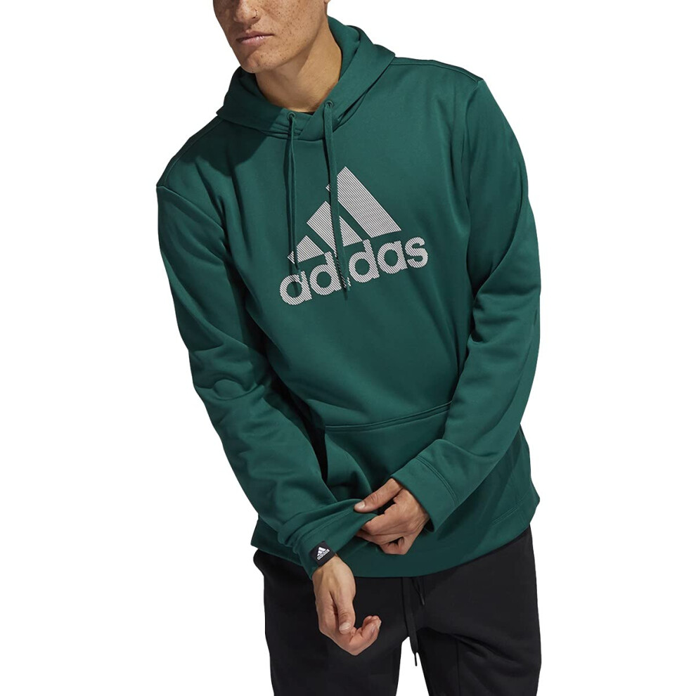 adidas Game and Go Pullover Hoodie Mens  Green  Size 2XLT