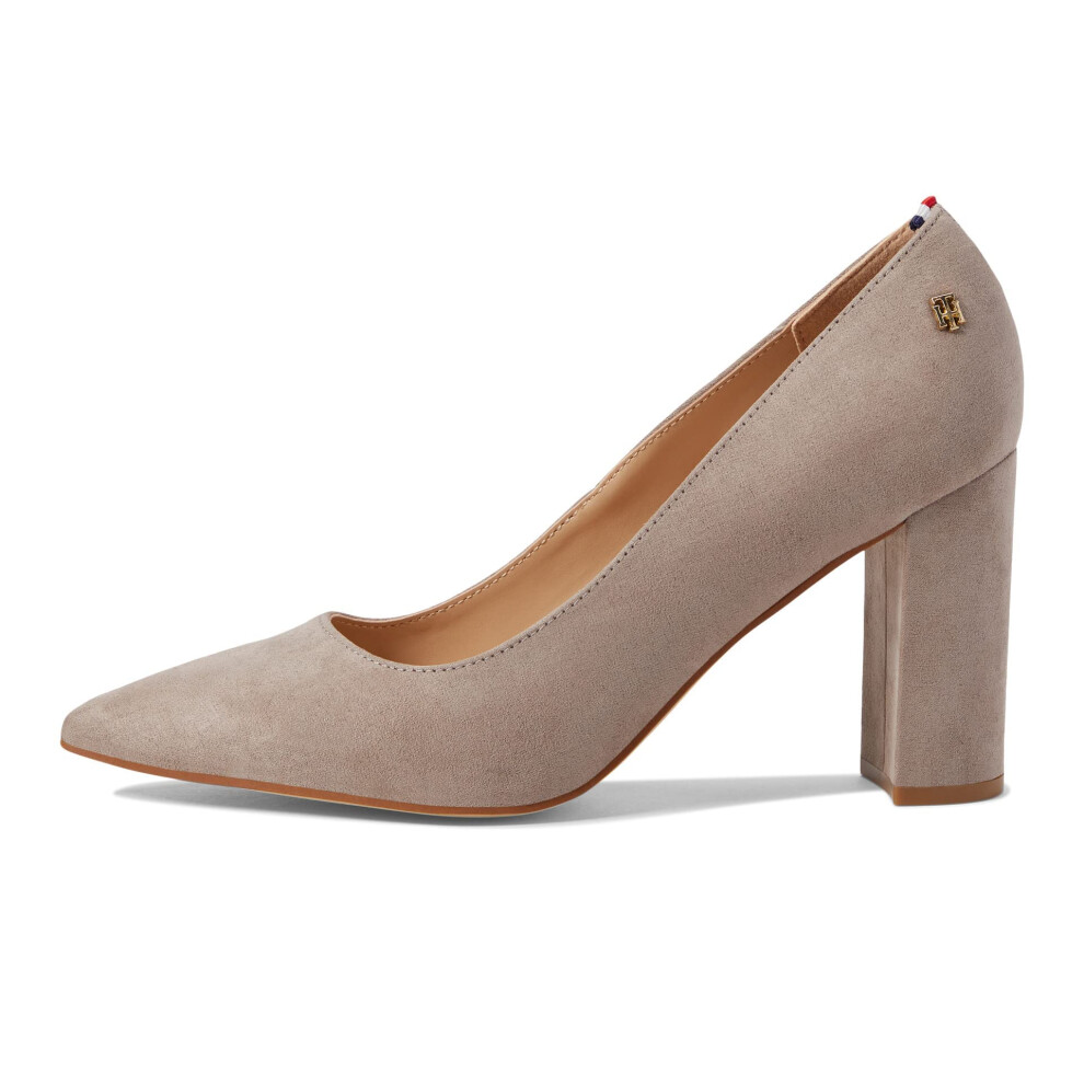 Tommy Hilfiger Womens Abilene Pump  Taupe  75