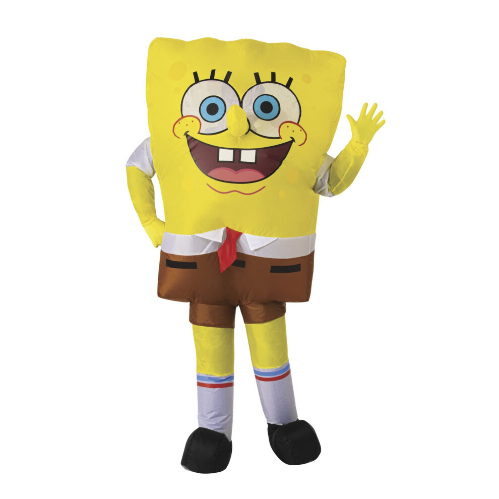 Rubies womens Nickelodeon Classic Spongebob Inflatable Adult Sized Costumes  As Shown  One Size US