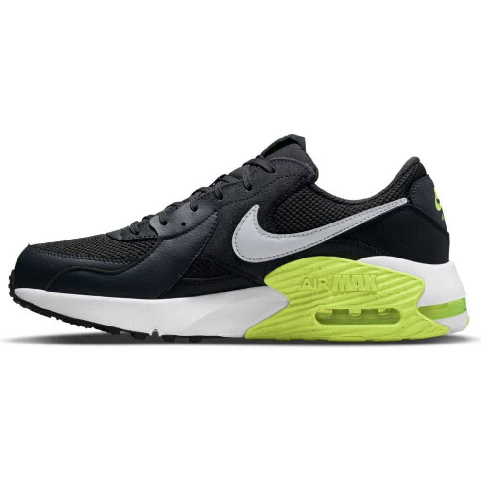 Nike Mens Running Sneaker  Dk Smoke Grey Wolf Grey Black Volt  9 US