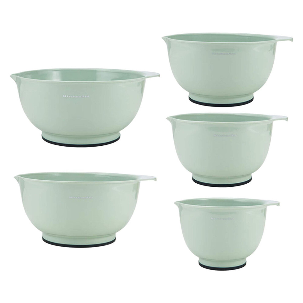 KitchenAid  KE178OSPIA KitchenAid Classic Mixing Bowls  Set of 5  Pistachio