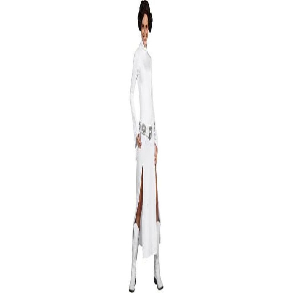 Rubies womens Star Wars Princess Leia and Wig Women s Costume  White  Medium US