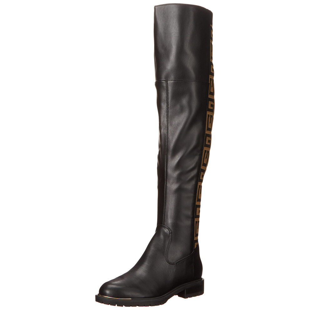 GUESS Womens REMONE Knee High Boot  BlackOlive  65