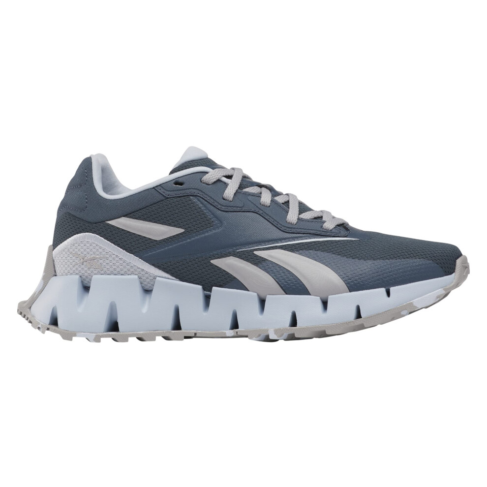 Reebok Womens Zig Dynamica 4 Adventure Sneaker  Hoops BlueFeel Good BluePure Grey  8